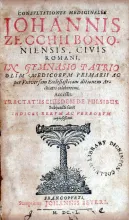 Consvltationes Medicinales…Accessit. Tractatus Eiusdem De Pulsibus