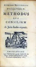 Methodus Qua Consilium de Juris studio exponit