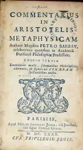 Commentarius In Aristotelis Metaphysicam
