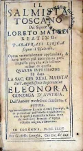 Il Salmista Toscano…Parafrasi Lirica sopra il Psalterio