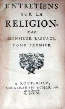 Entretiens Sur La Religion