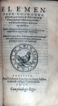 Elementale Cosmographicum...