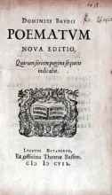 Poematvm Nova Editio
