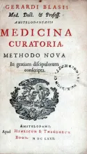 Medicina Curatoria Methodo Nova In gratiam discipulorum conscripta