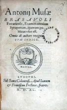 Examen omnium Syruporum, quorum publicus vsus est