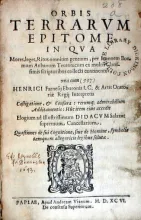 Orbis Terrarvm Epitome.vna cum Henrici Farnesij...