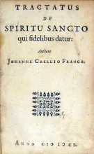 Tractatus De Spiritu Sancto qui fidelibus datur