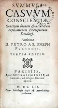 Svmmvla Casvvm Conscientiae