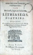 Spiritus Gorgonicus, vi sua saxipara exutus; sive De Causis...