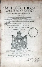 Philosophicorvm Librorvm Pars Prima...
