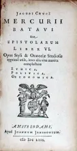 Mercurii Batavi Sive Epistolarum