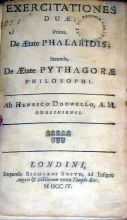 Exercitationes Duae: Prima, De Aetate Phalaridis; Secunda, De Aetate...