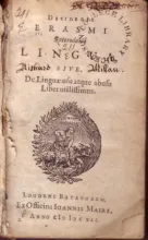 Lingua, Sive, De Linguae usu atque abusu Liber utilissimus