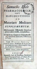 Pharmacologiae, Seu Manuductionis Ad Materiam Medicam Supplementum: .Editio Altera