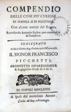 Compendio Delle Cose Piv Cvriose Di Napoli, E Di Pozzvoli