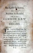 The common law epitomiz'd