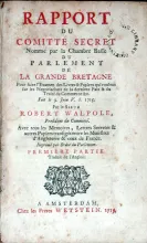 Rapport Du Comitté Secret Nommé…Pour faire l'Examen des Livres...