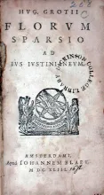 Florvm Sparsio Ad Ivs Ivstinianevm