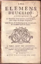 Les Elemens D'Euclide