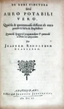 De Auri Tinctura Sivè Auro Potabili Vero