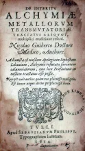 De Interitv Alchymiae Metallorvm Transmvtatoriae Tractatvs Aliqvot...