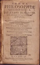 Summa Philosophiae Quadripartita, De Rebvs...
