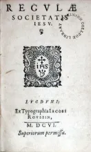 Regvlae Societatis Iesv
