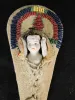 Small Toy Cradleboard with Doll, c.1890