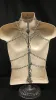 Handmade Chain Harness Vest, back