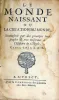 Le Monde Naissant ou La Création Du Monde